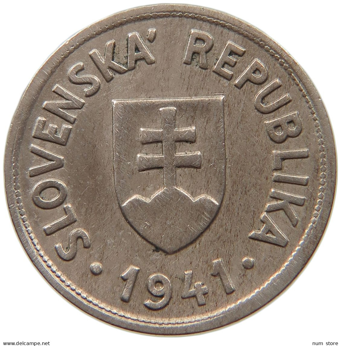 SLOVAKIA 50 HALIEROV 1941  #c017 0497 - Slowakei