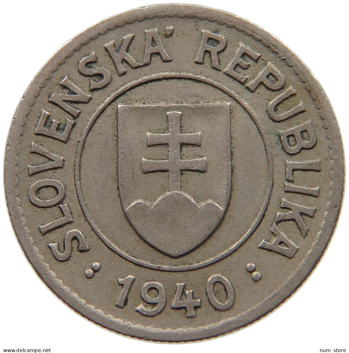 SLOVAKIA KORUNA 1940  #c017 0401 - Slovakia