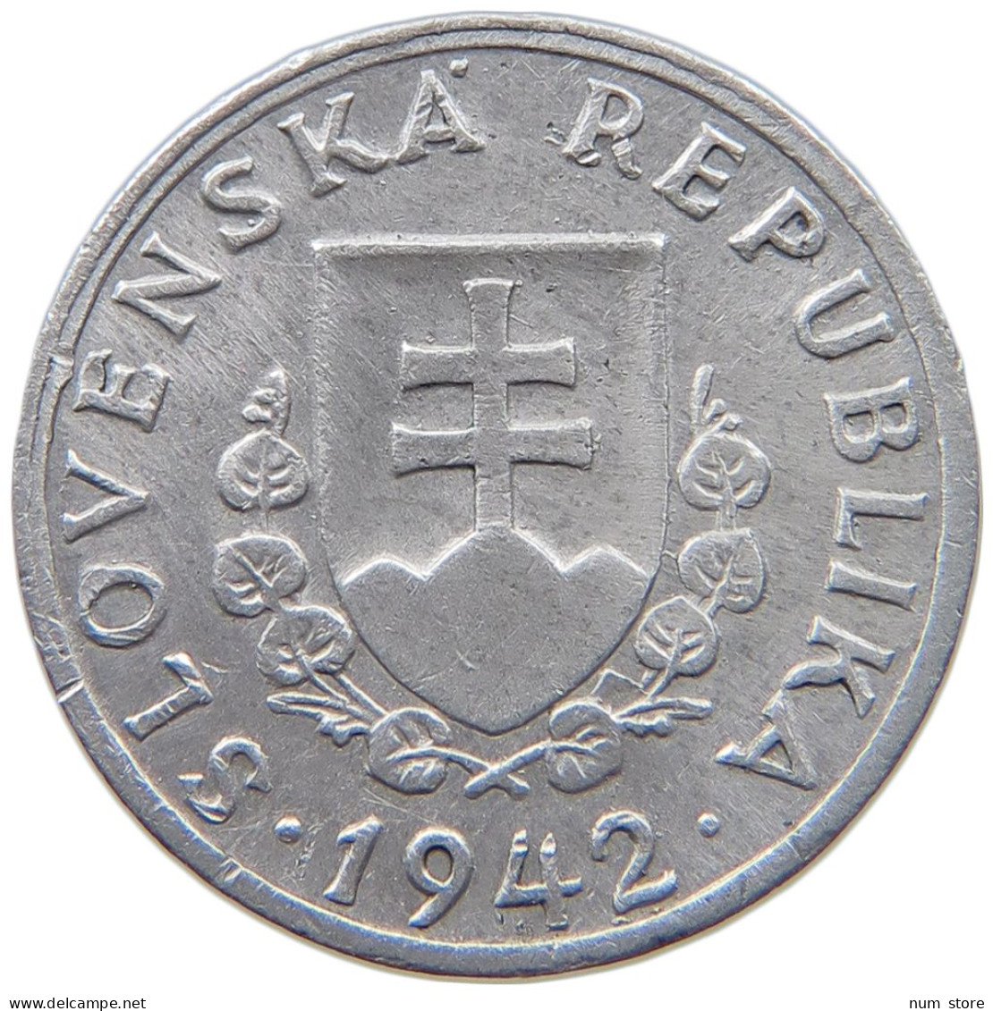 SLOVAKIA 20 HALIEROV 1942  #c016 0733 - Slowakei