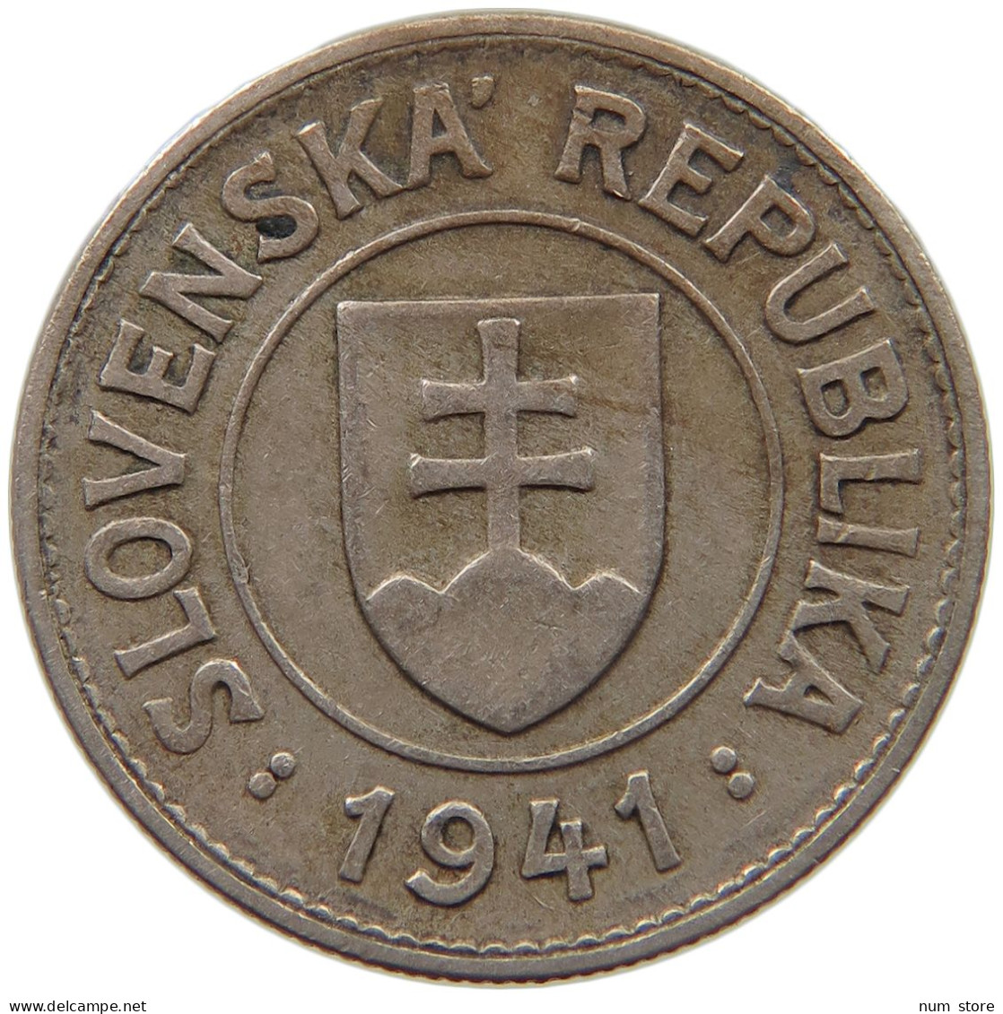 SLOVAKIA KORUNA 1941  #c017 0411 - Slovakia