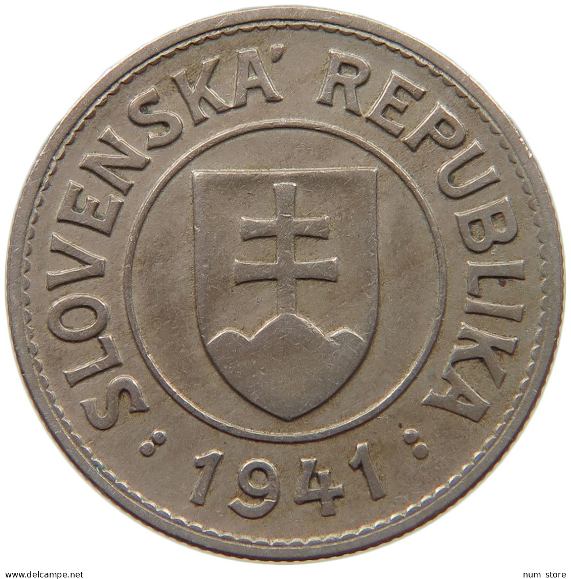 SLOVAKIA KORUNA 1941  #c017 0403 - Eslovaquia