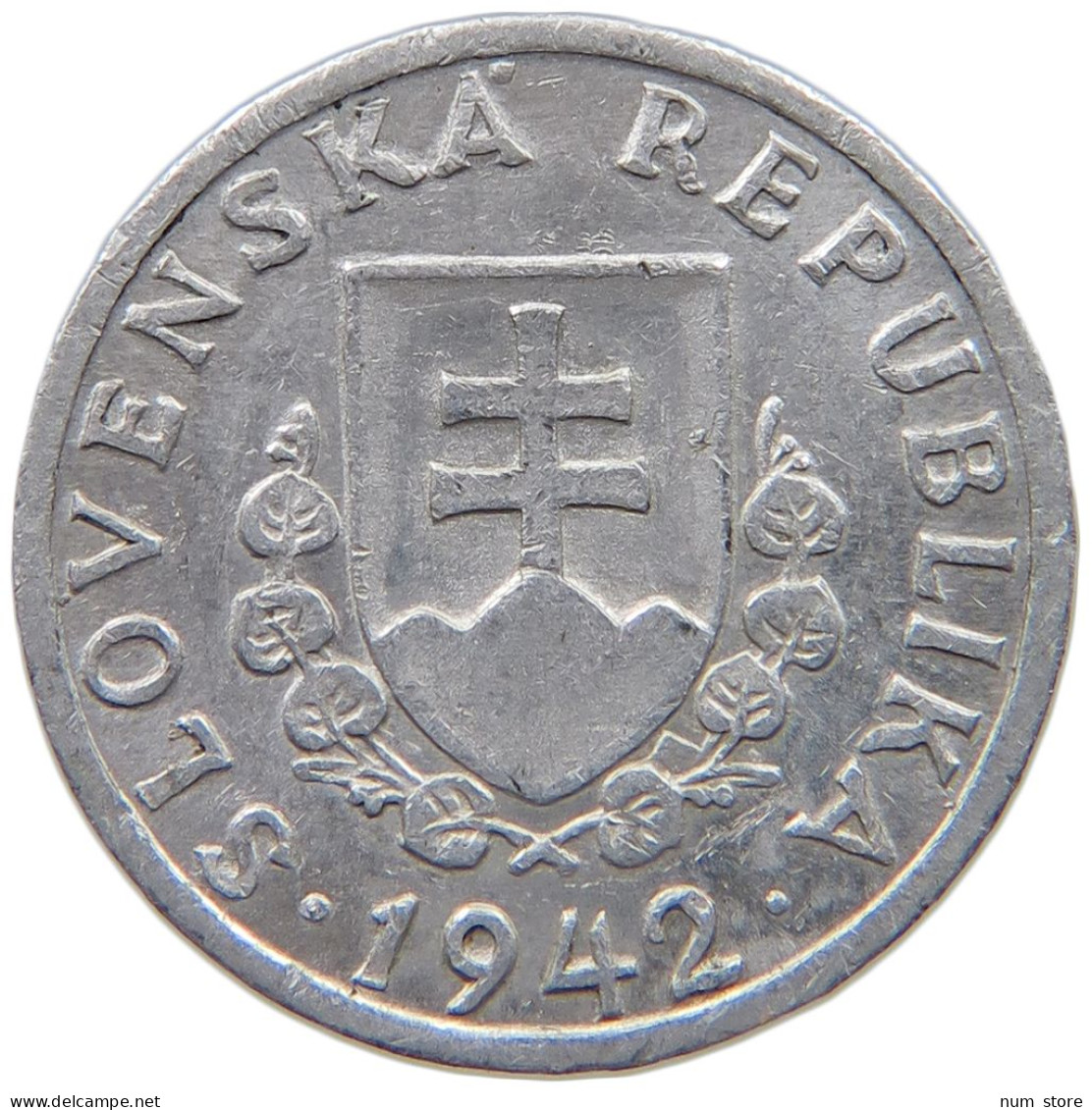 SLOVAKIA 20 HALIEROV 1942  #c016 0743 - Slovaquie