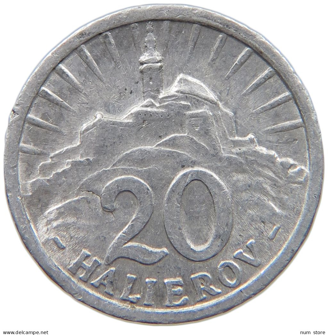 SLOVAKIA 20 HALIEROV 1942  #c016 0735 - Slovaquie