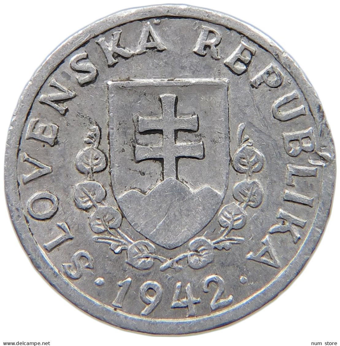 SLOVAKIA 20 HALIEROV 1942  #c016 0735 - Slovakia