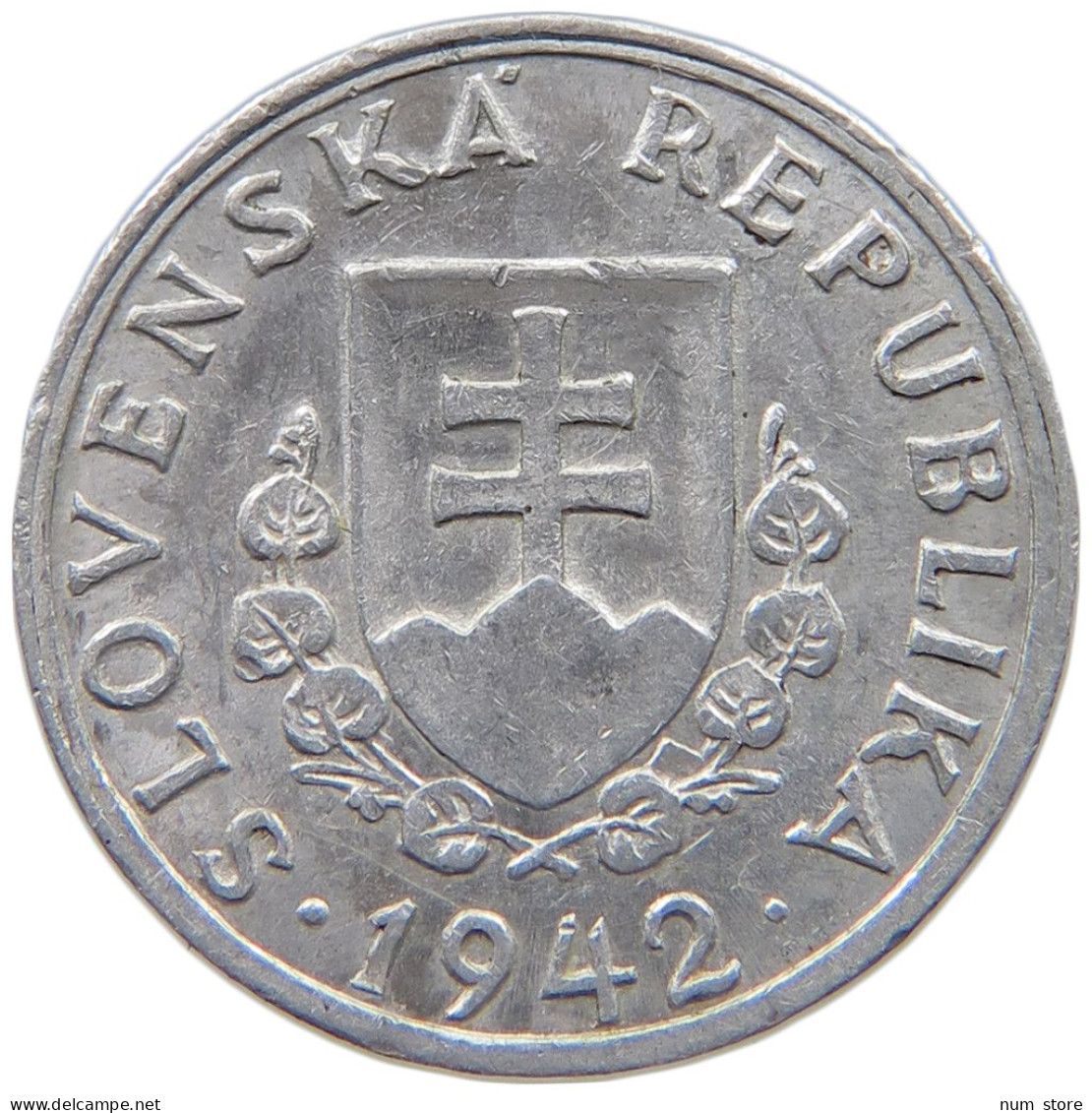 SLOVAKIA 20 HALIEROV 1942  #c016 0739 - Slovaquie