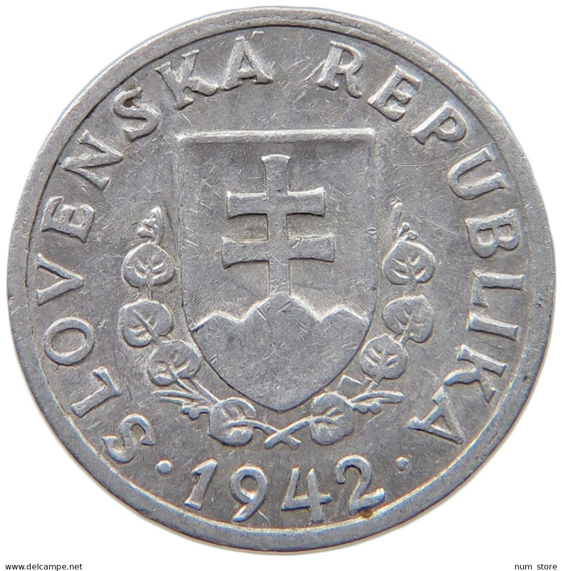 SLOVAKIA 20 HALIEROV 1942  #c016 0737 - Slovaquie