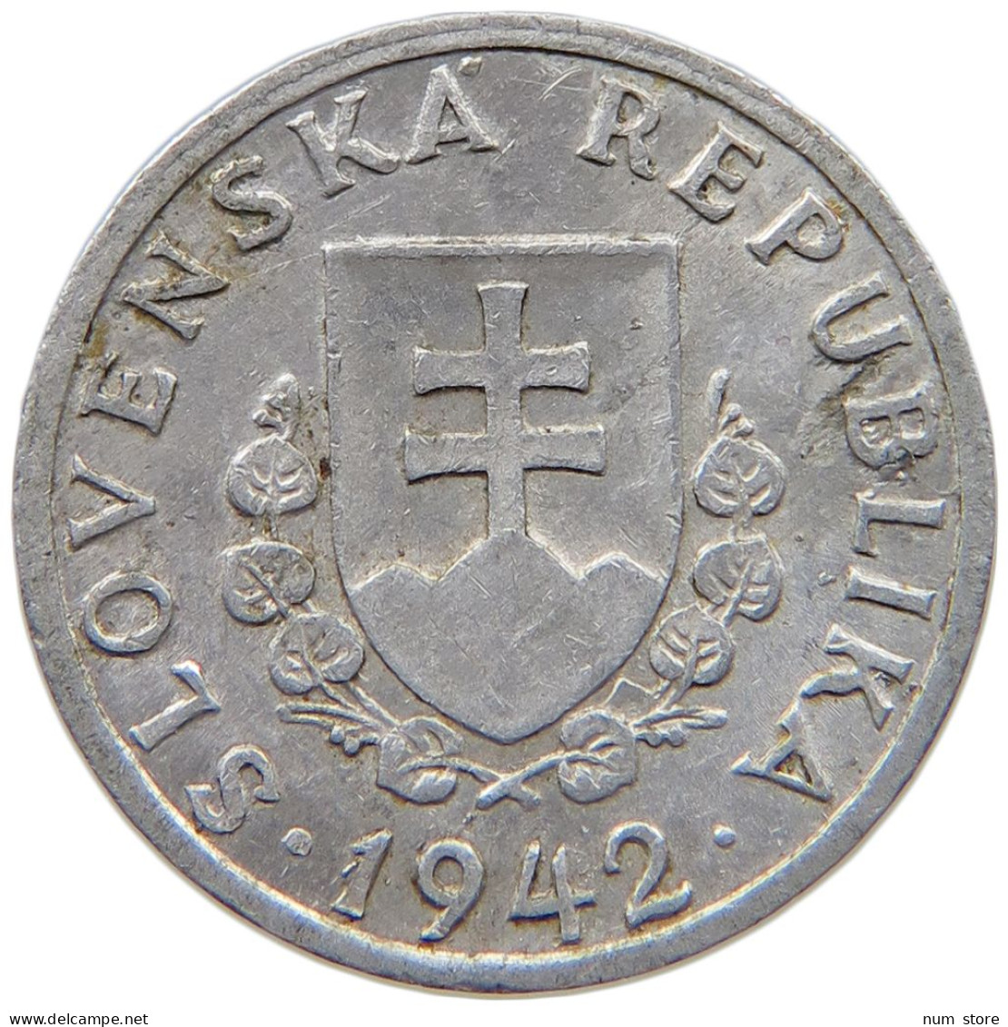 SLOVAKIA 20 HALIEROV 1942  #c016 0731 - Slovakia