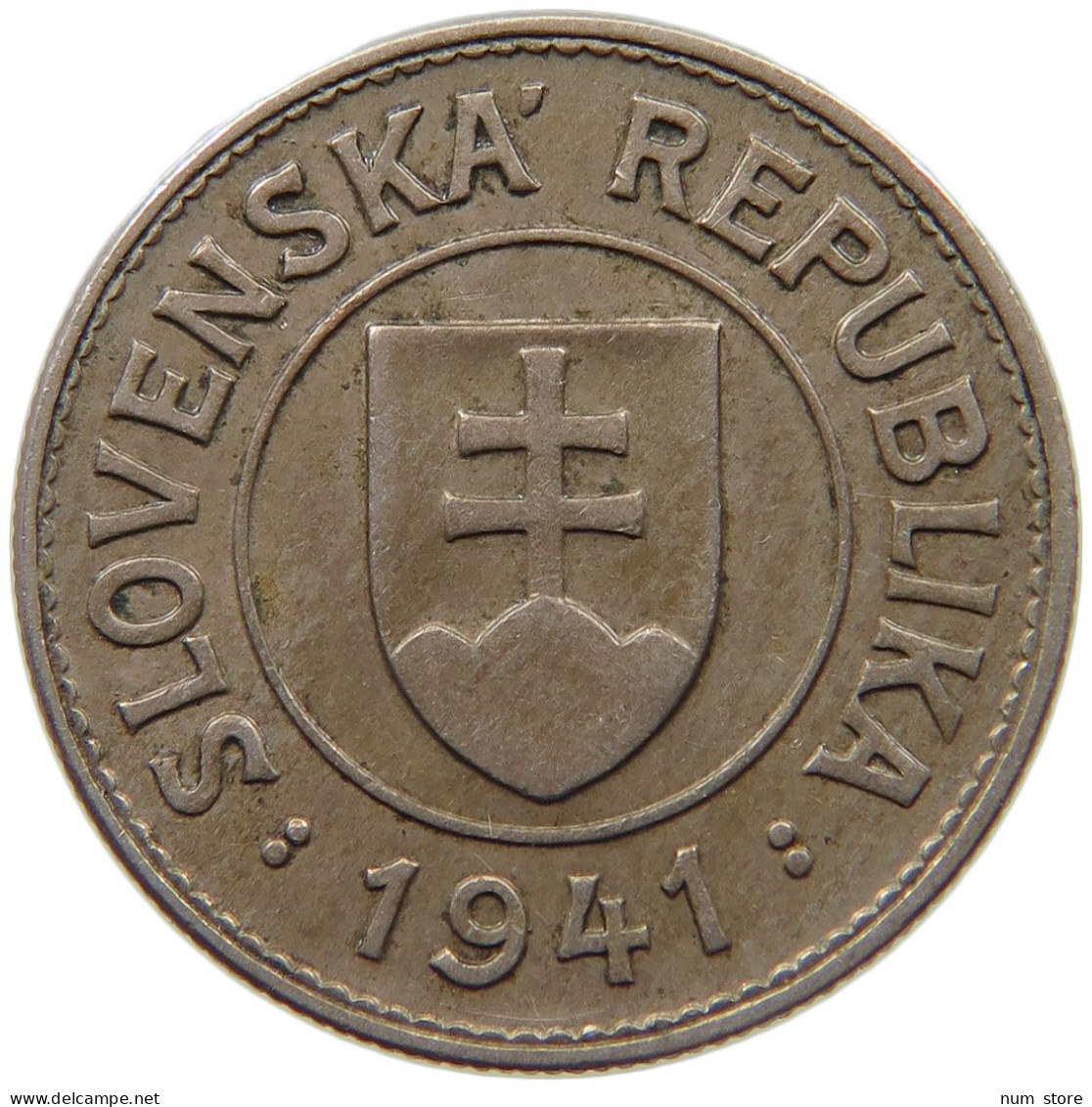 SLOVAKIA KORUNA 1941  #c011 0543 - Eslovaquia