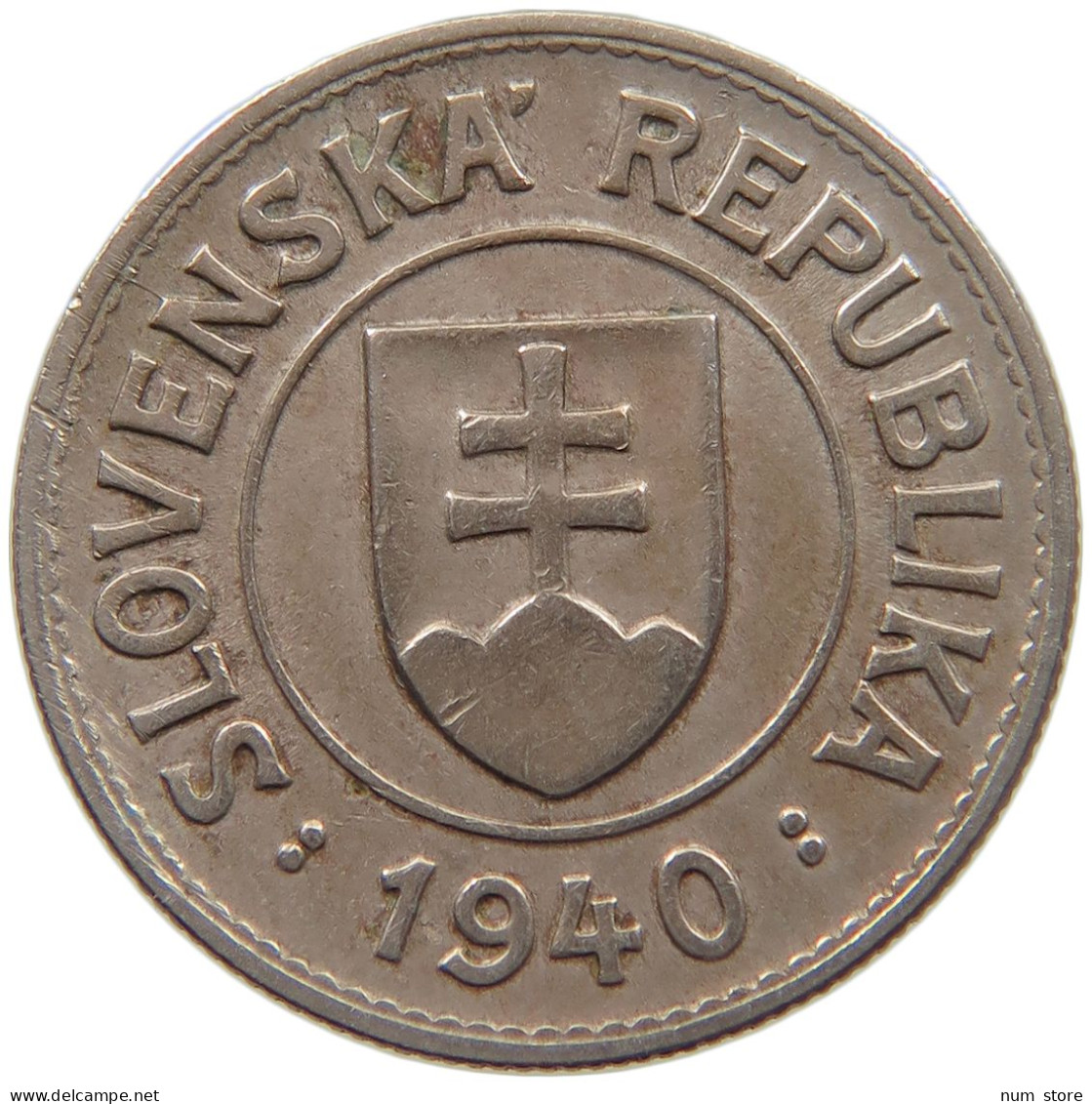 SLOVAKIA KORUNA 1940  #c006 0469 - Eslovaquia