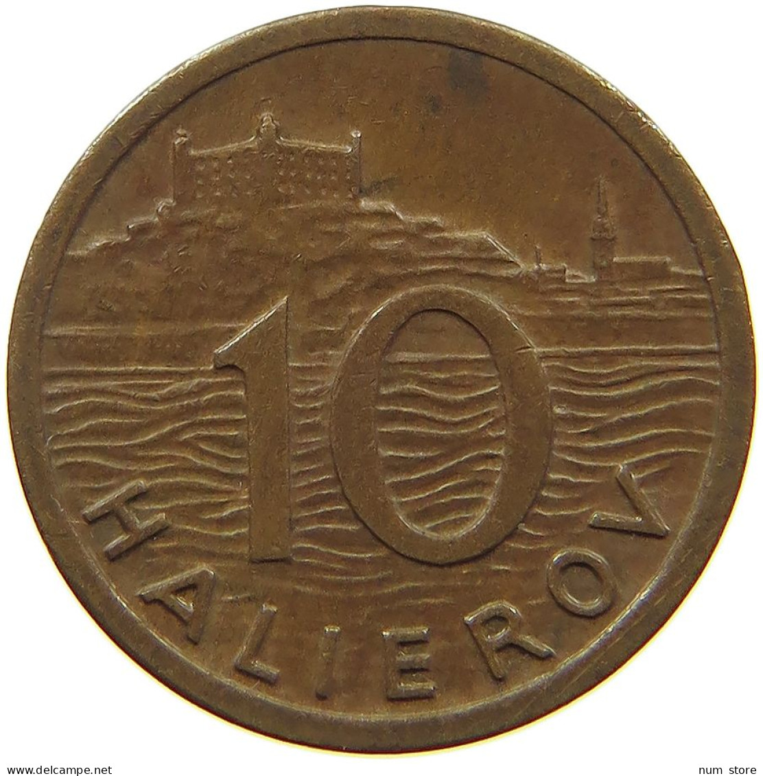 SLOVAKIA 10 HALIEROV 1939  #a086 0103 - Slowakei