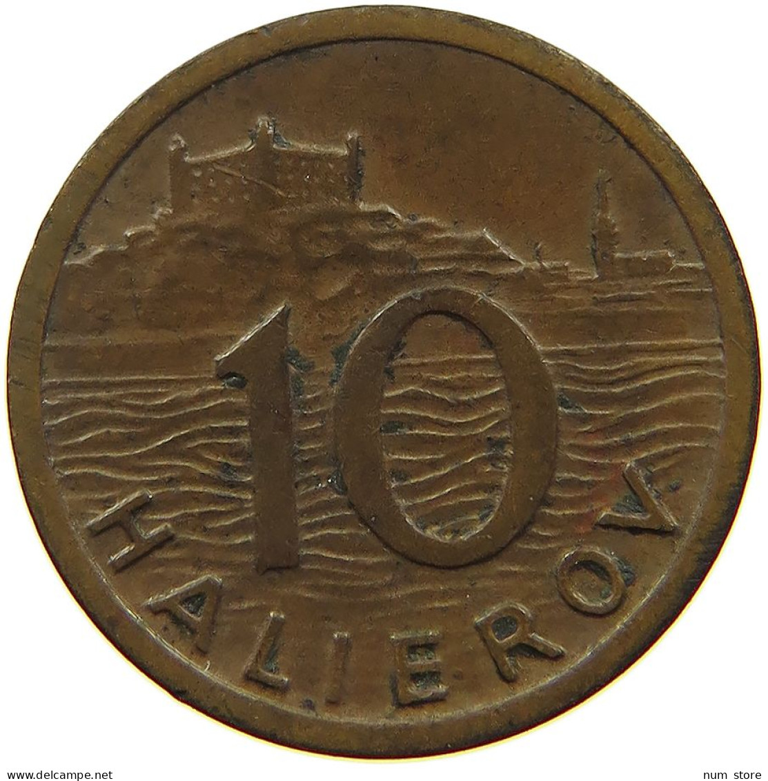 SLOVAKIA 10 HALIEROV 1939  #a086 0101 - Eslovaquia