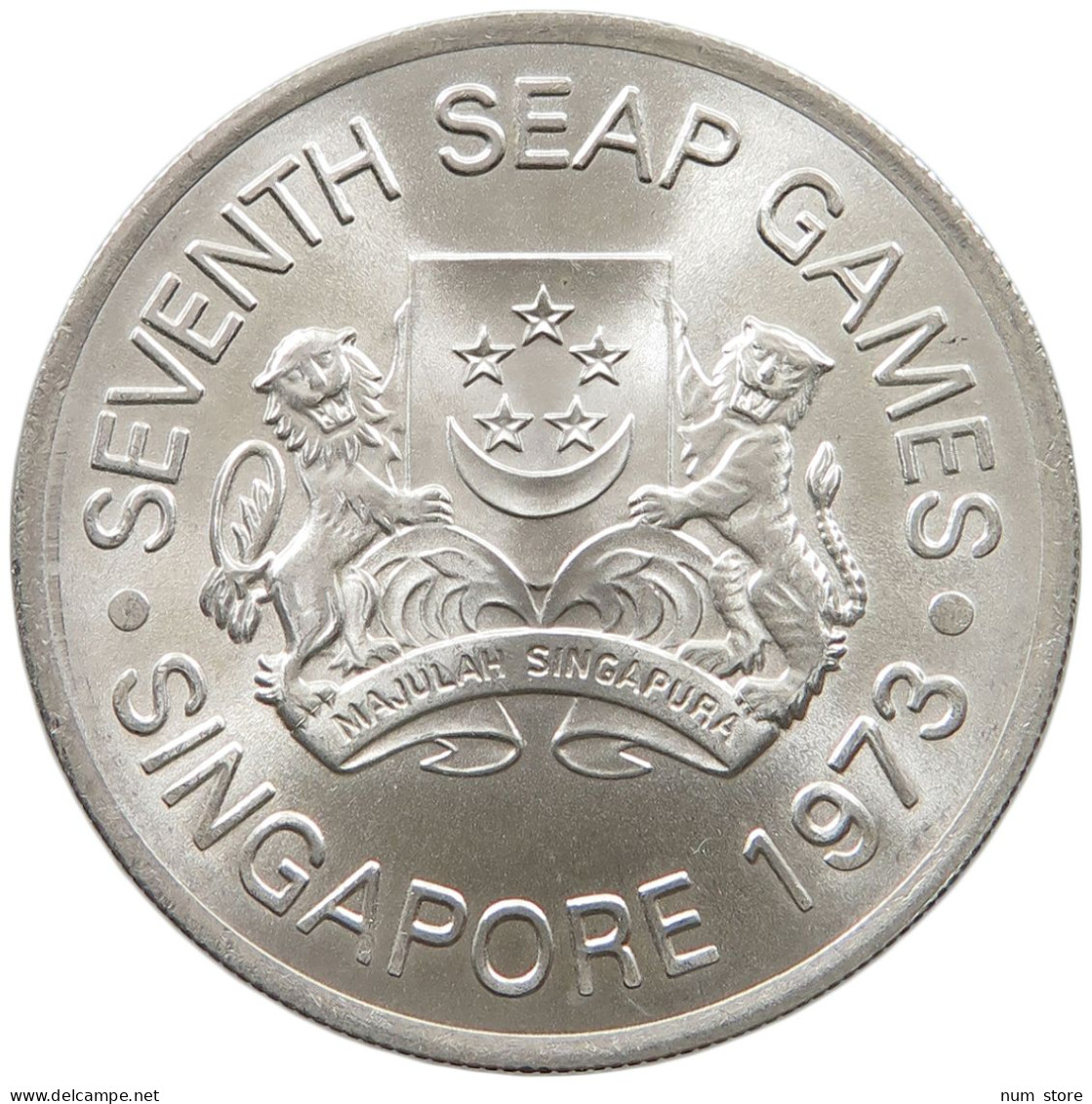 SINGAPORE 5 DOLLARS 1973  #t139 0063 - Singapour