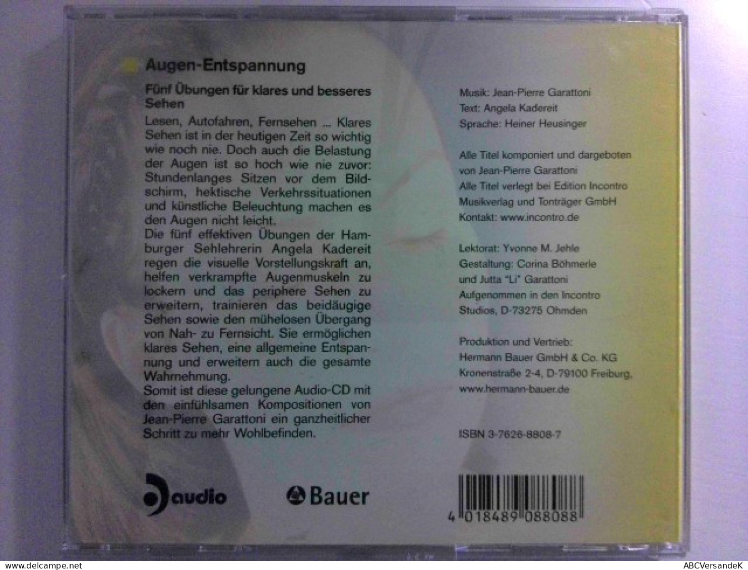 Augen Entspannung - CD