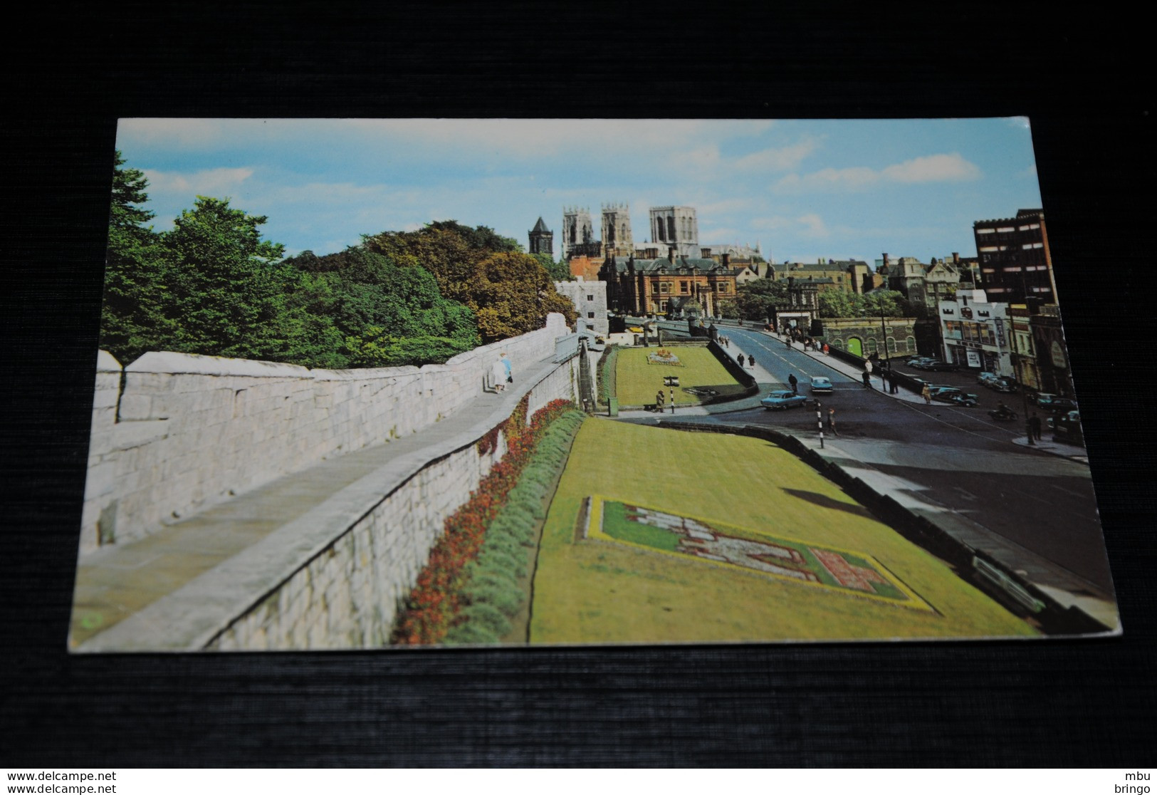 A9395       THE MINSTER FROM THE CITY WALLS, YORK - York