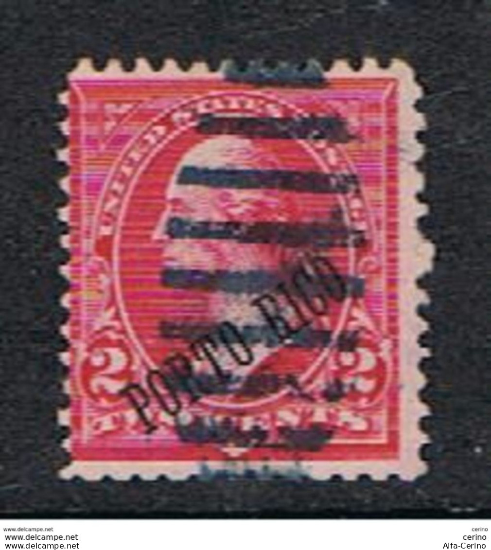 PUERTO-RICO:  1899  OVERPRINT  -  2 C. USED  STAMP  -  YV/TELL. 175 - Puerto Rico