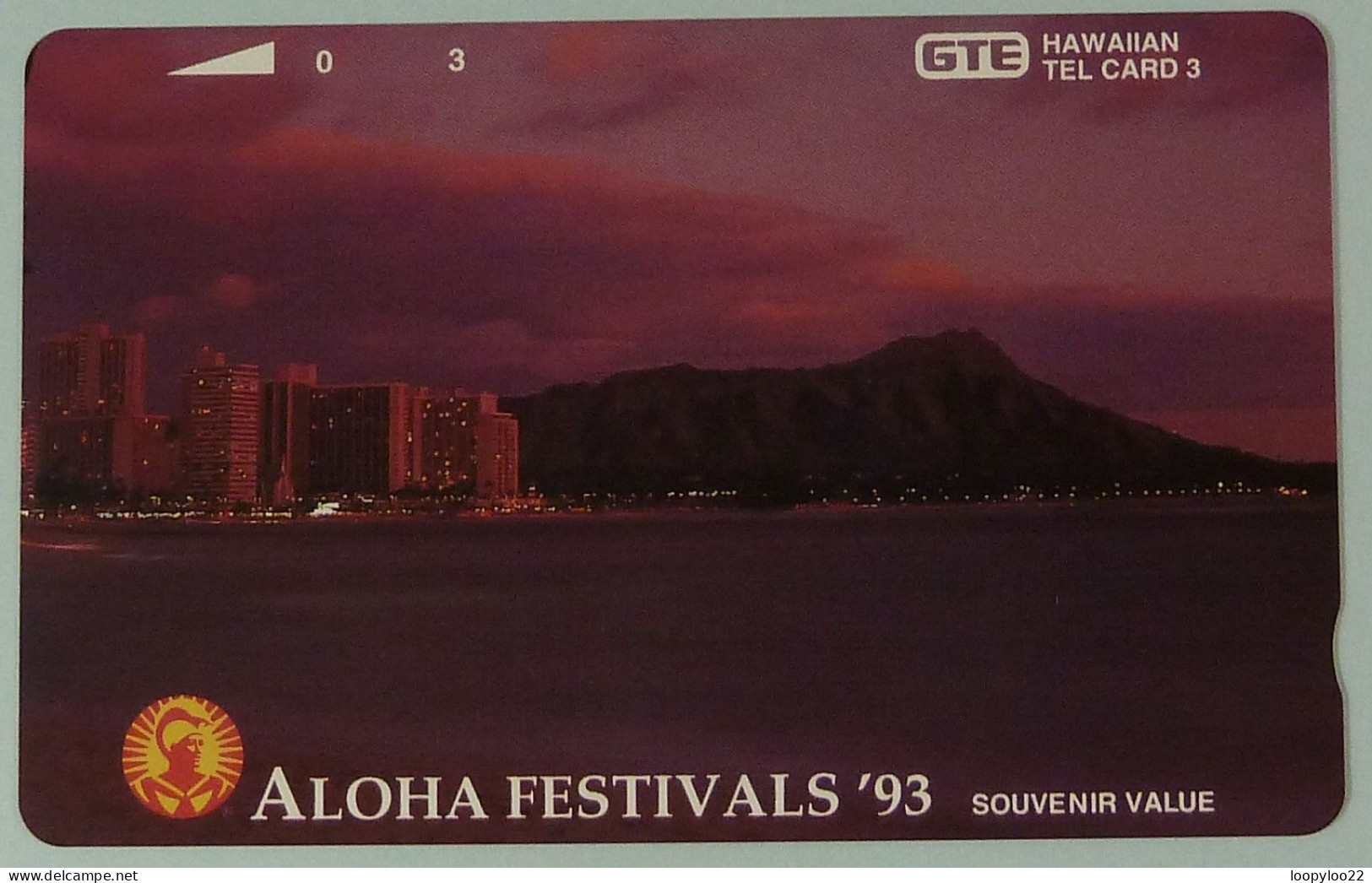 HAWAII - Tamura - Aloha Festivals '93 - Night - Mint - Hawaii