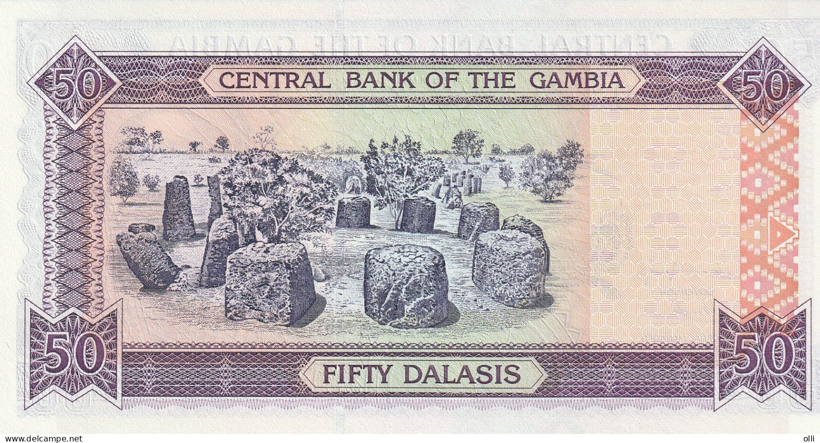 Gambia 25 Dalasi  ND/2001 P-23a  UNC - Gambia