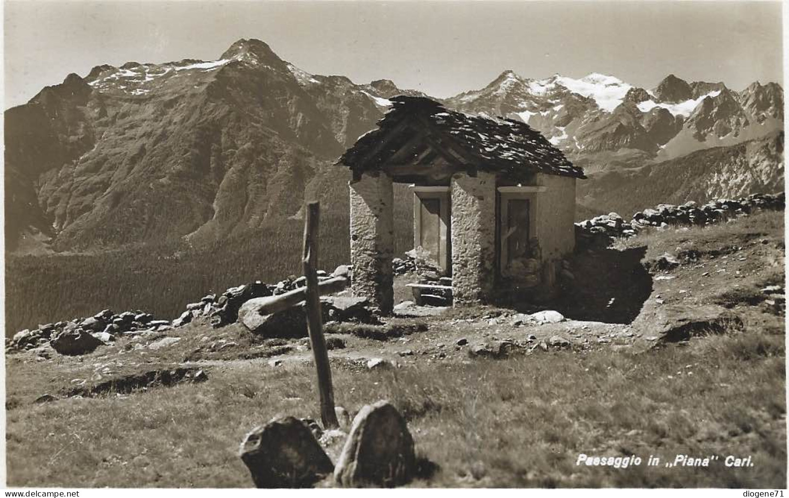 Paesaggio In Piana Cari Rara - Faido