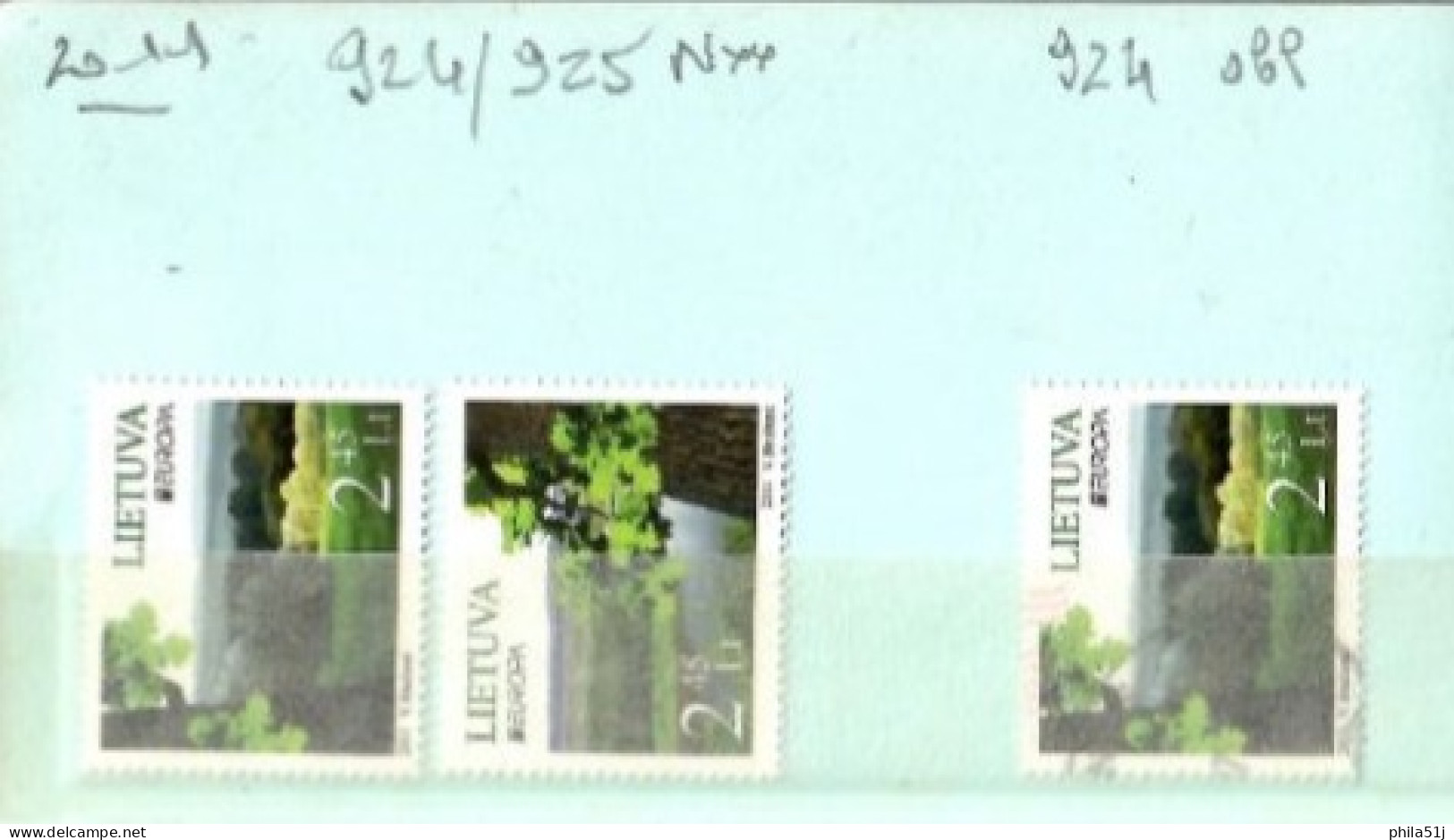 EUROPA  LITUANIE ---ANNEE 2001 à 2011 ---N** & OBL 1/3 DE COTE - Collections