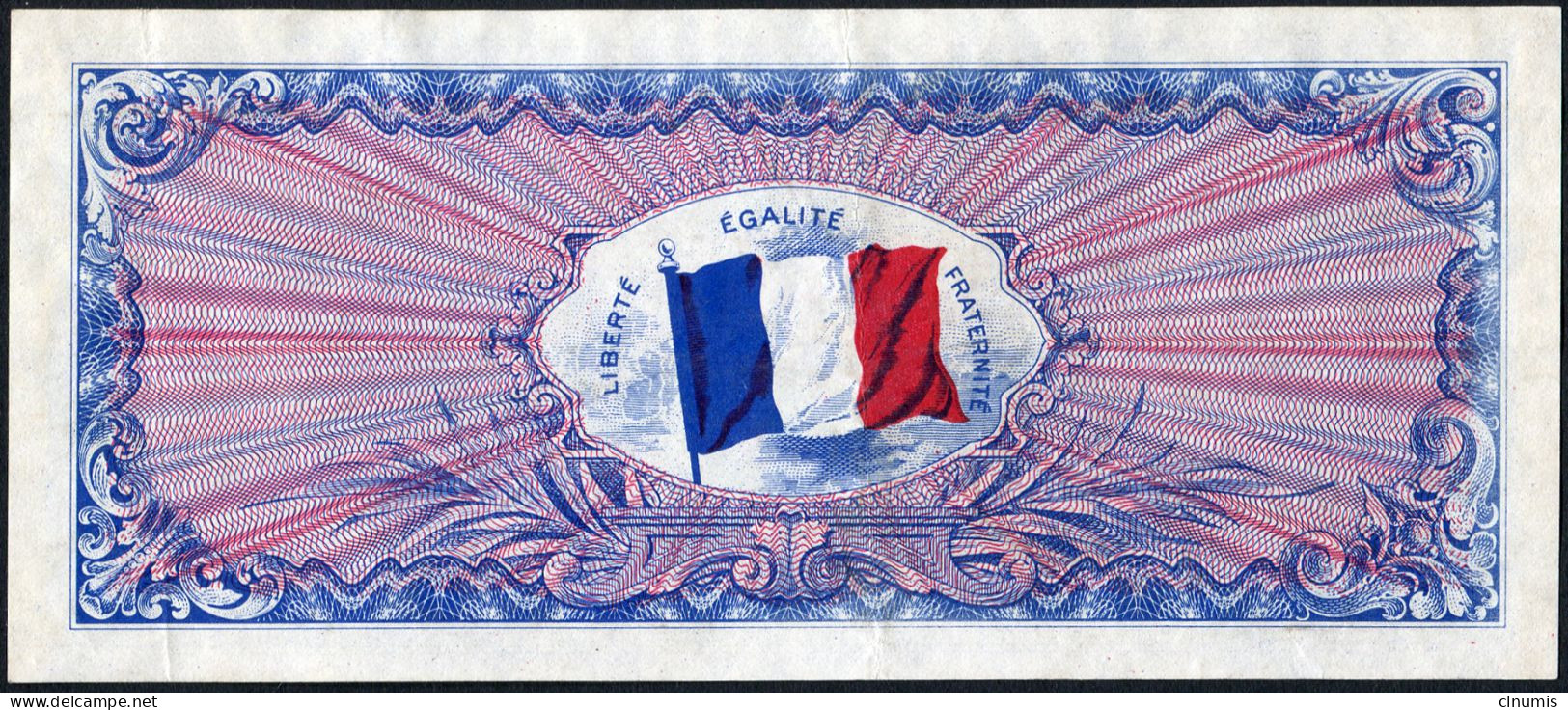 RARE 50 Francs Drapeau 1944, Sans Série, N° 060115757 - 1944 Drapeau/France