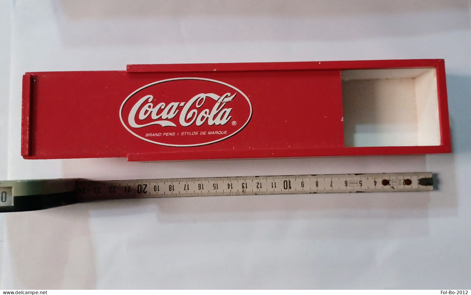 Coca-cola Porta Matite In Legno - Latas