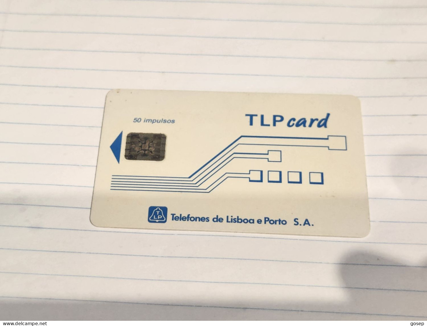 PORTUGAL-(LP20)-TLP Card Branco 50-(1)-(50units)-(1991)-(tirage-305.911)-used Card+1card Prepiad Free - Portugal