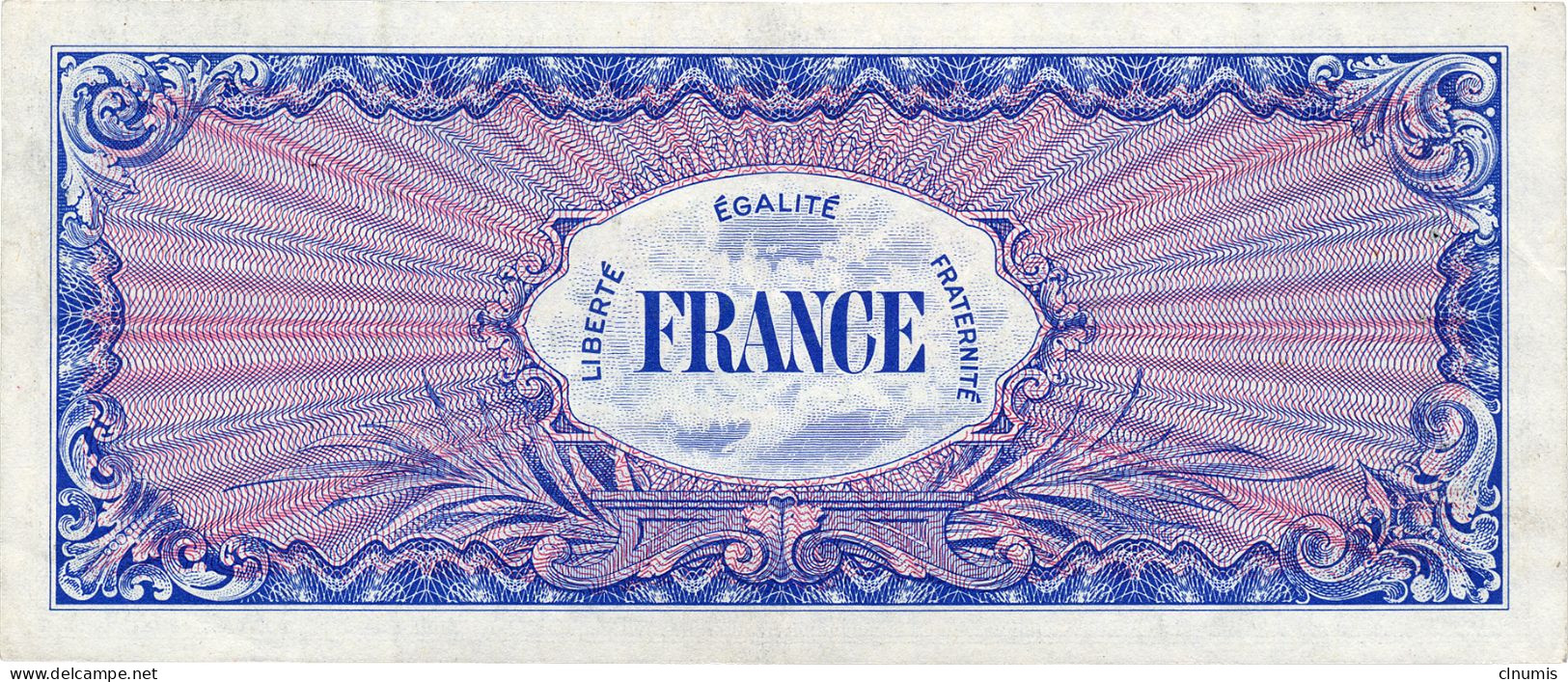 ASSEZ RARE 1000 Francs FRANCE, 1945, Série 3, N° 07981032 - 1945 Verso Francés