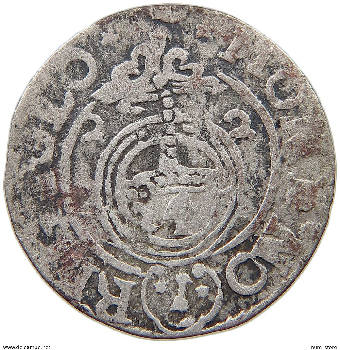 POLAND POLTORAK 1/24 TALER DREIPÖLKER 1622 BROMBERG Sigismund III (1587-1632) #s075 0241 - Pologne