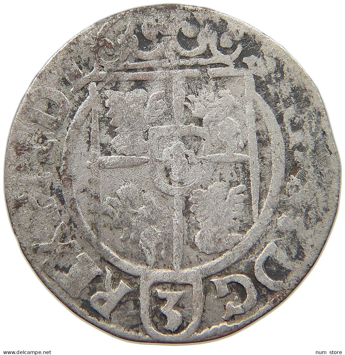 POLAND POLTORAK 1/24 TALER DREIPÖLKER 1622 BROMBERG Sigismund III (1587-1632) #s075 0241 - Pologne