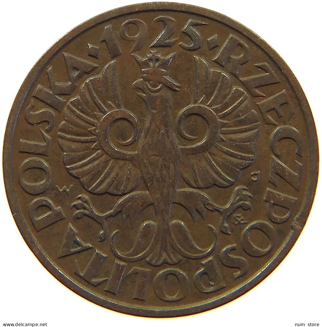 POLAND 2 GROSZE 1925  #s012 0265 - Pologne