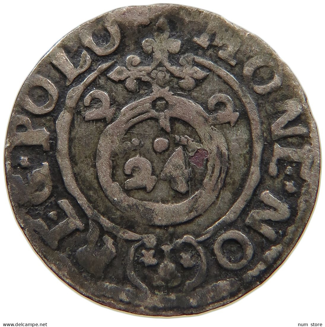 POLAND POLTORAK 1/24 TALER DREIPÖLKER 1622 Sigismund III (1587-1632) #c028 0073 - Pologne