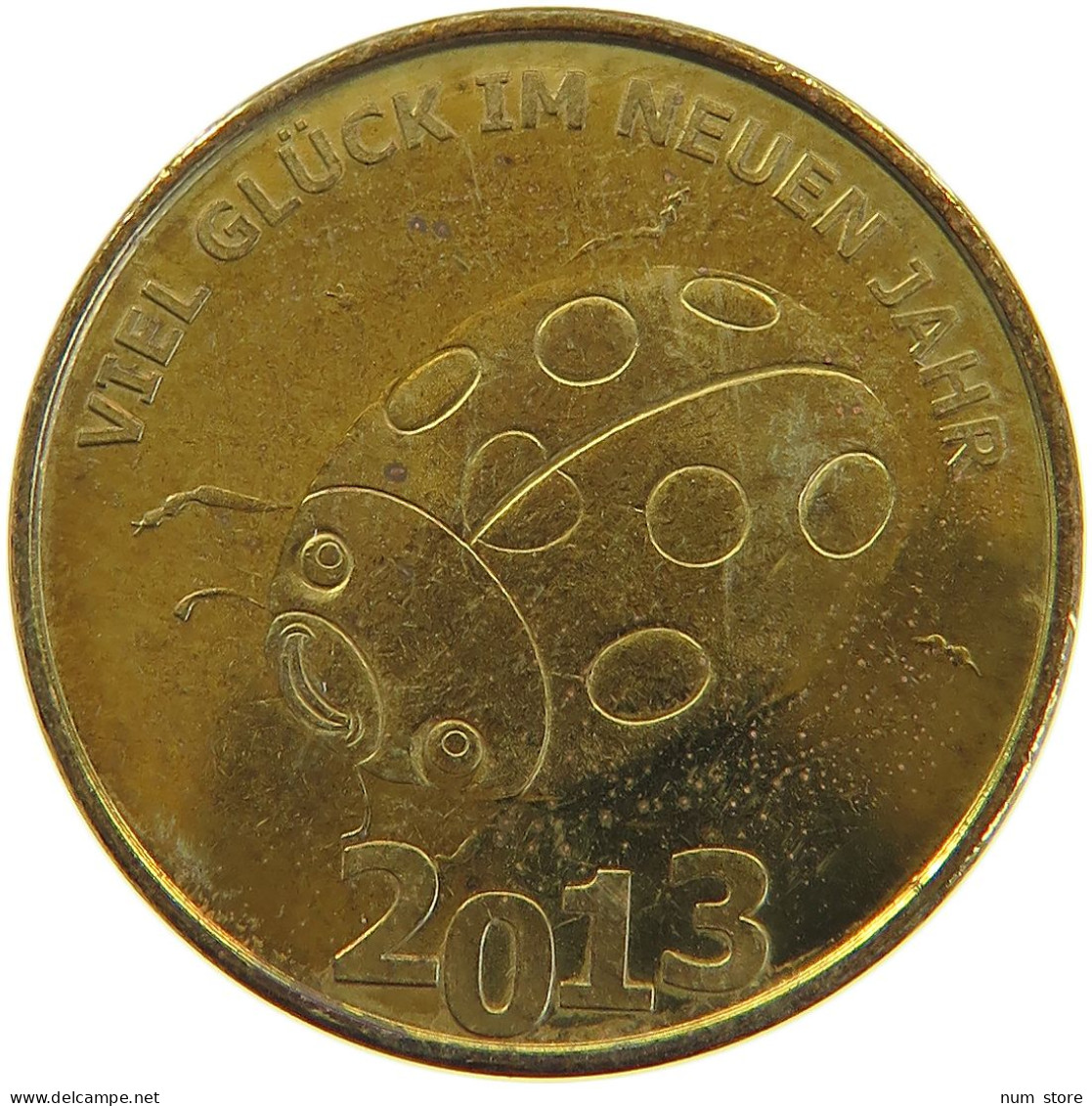 GERMANY JETON 2013 GLÜCK JETON #a069 0777 - Gedenkmünzen