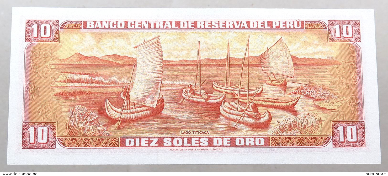 PERU 10 SOLES 1976  #alb049 0293 - Pérou