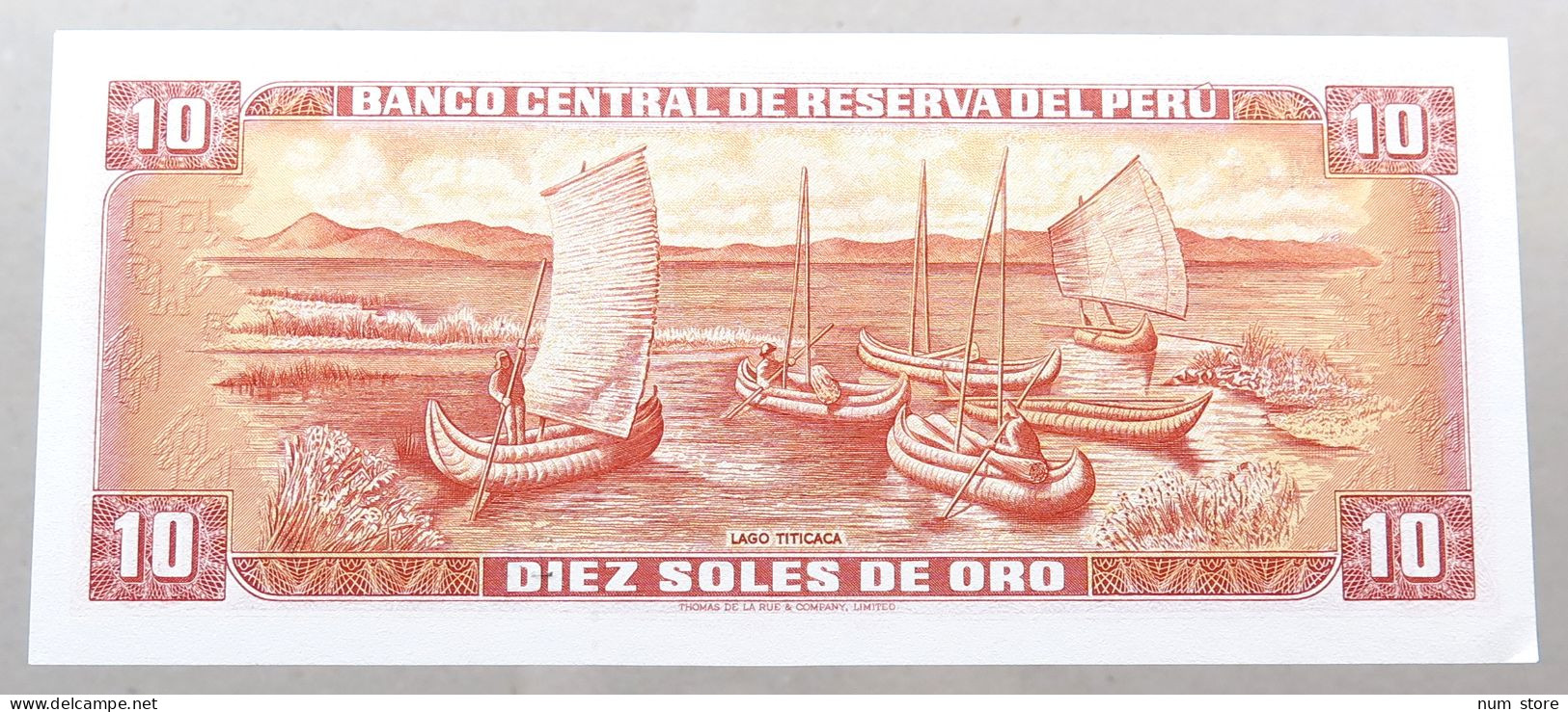 PERU 10 SOLES 1976  #alb049 0295 - Pérou