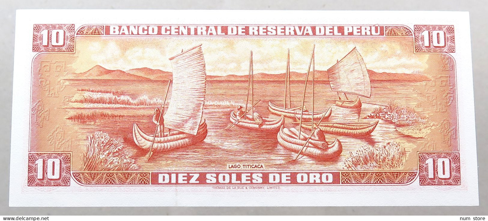 PERU 10 SOLES 1976  #alb049 0287 - Pérou