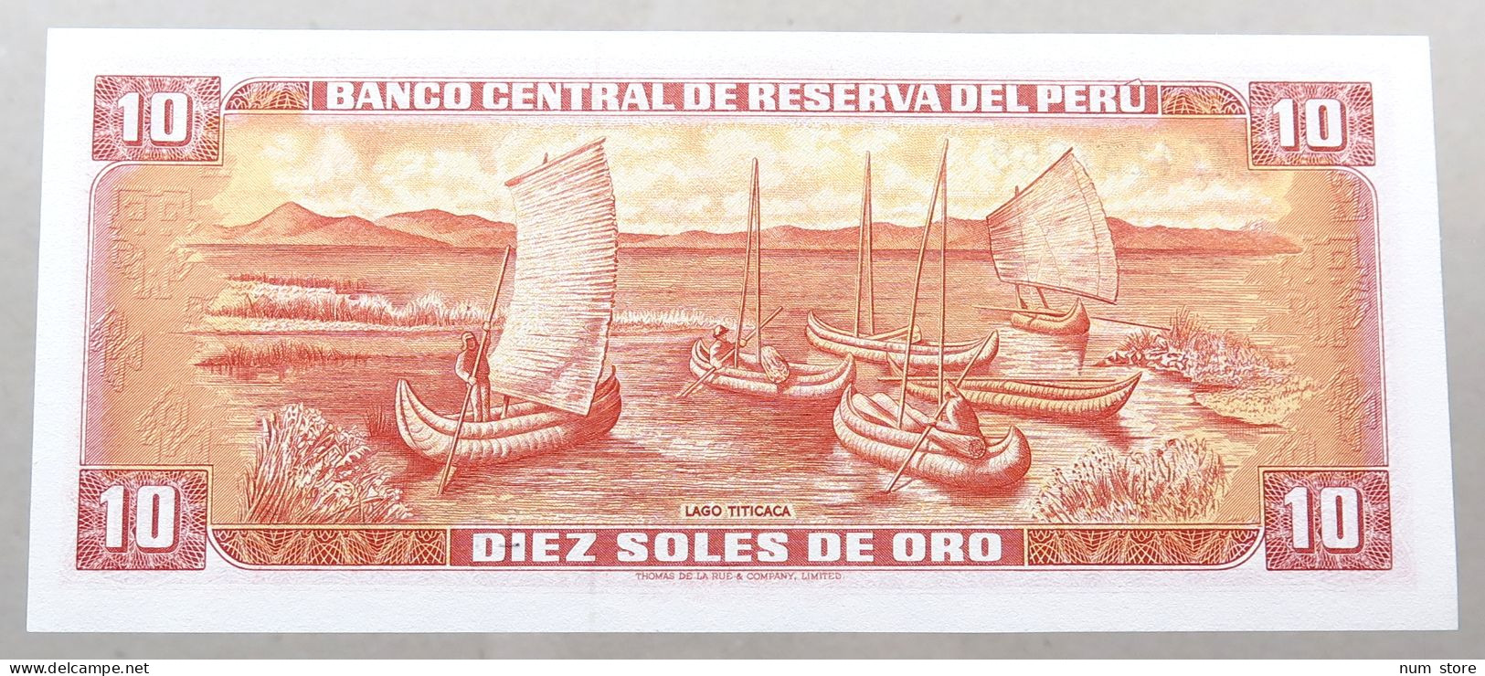 PERU 10 SOLES 1976  #alb049 0283 - Pérou