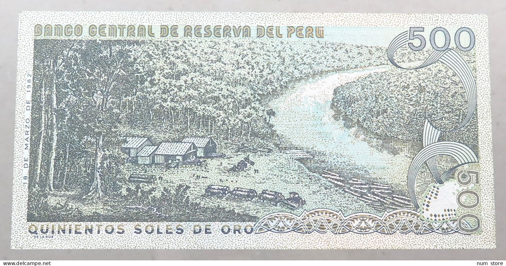 PERU 500 SOLES 1982  #alb049 0271 - Pérou