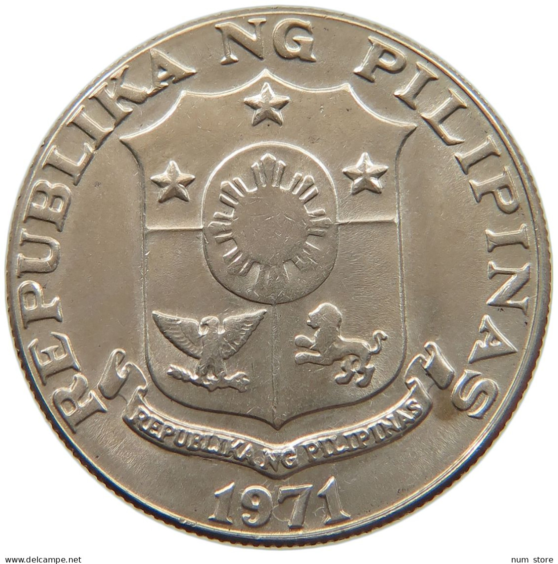 PHILIPPINES 50 SENTIMOS 1971  #t136 0105 - Filippine