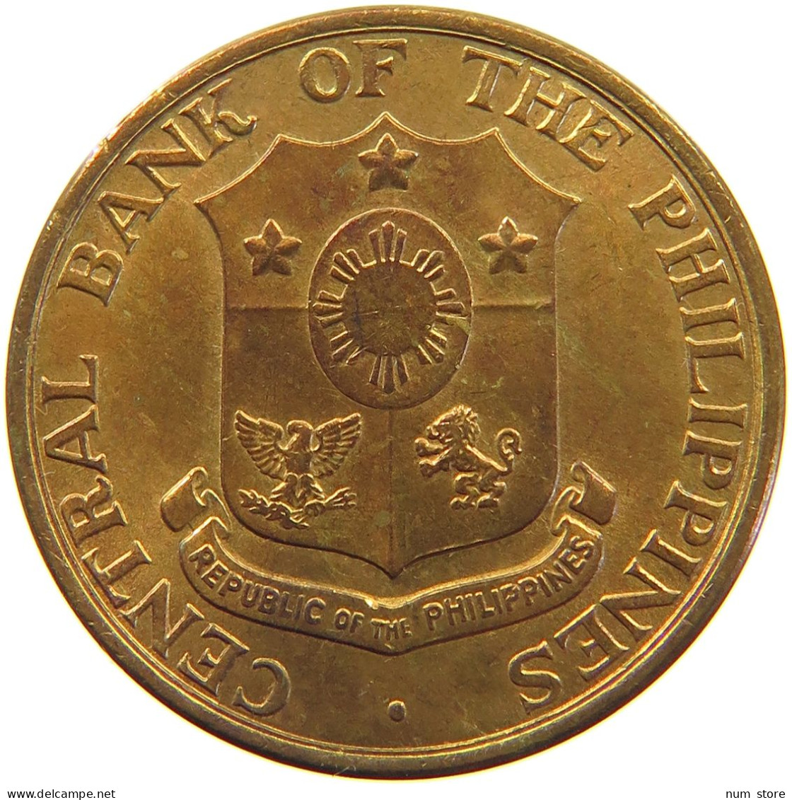 PHILIPPINES 5 CENTAVOS 1962  #t136 0115 - Philippines