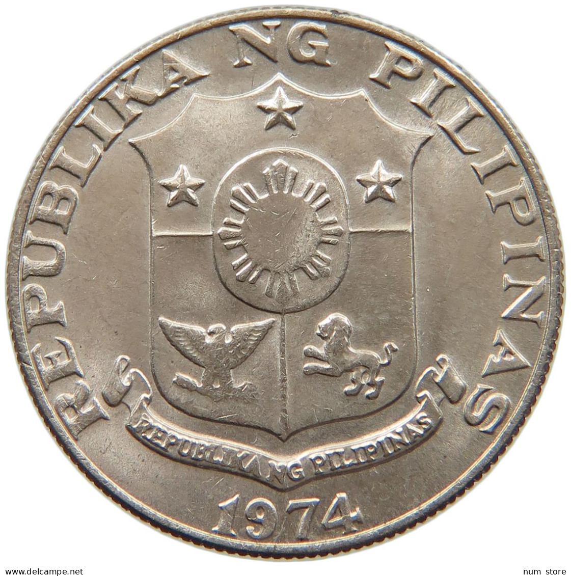 PHILIPPINES 50 SENTIMOS 1974  #t136 0097 - Philippines