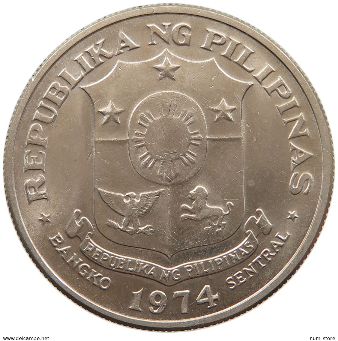 PHILIPPINES PISO 1974  #t136 0091 - Philippines