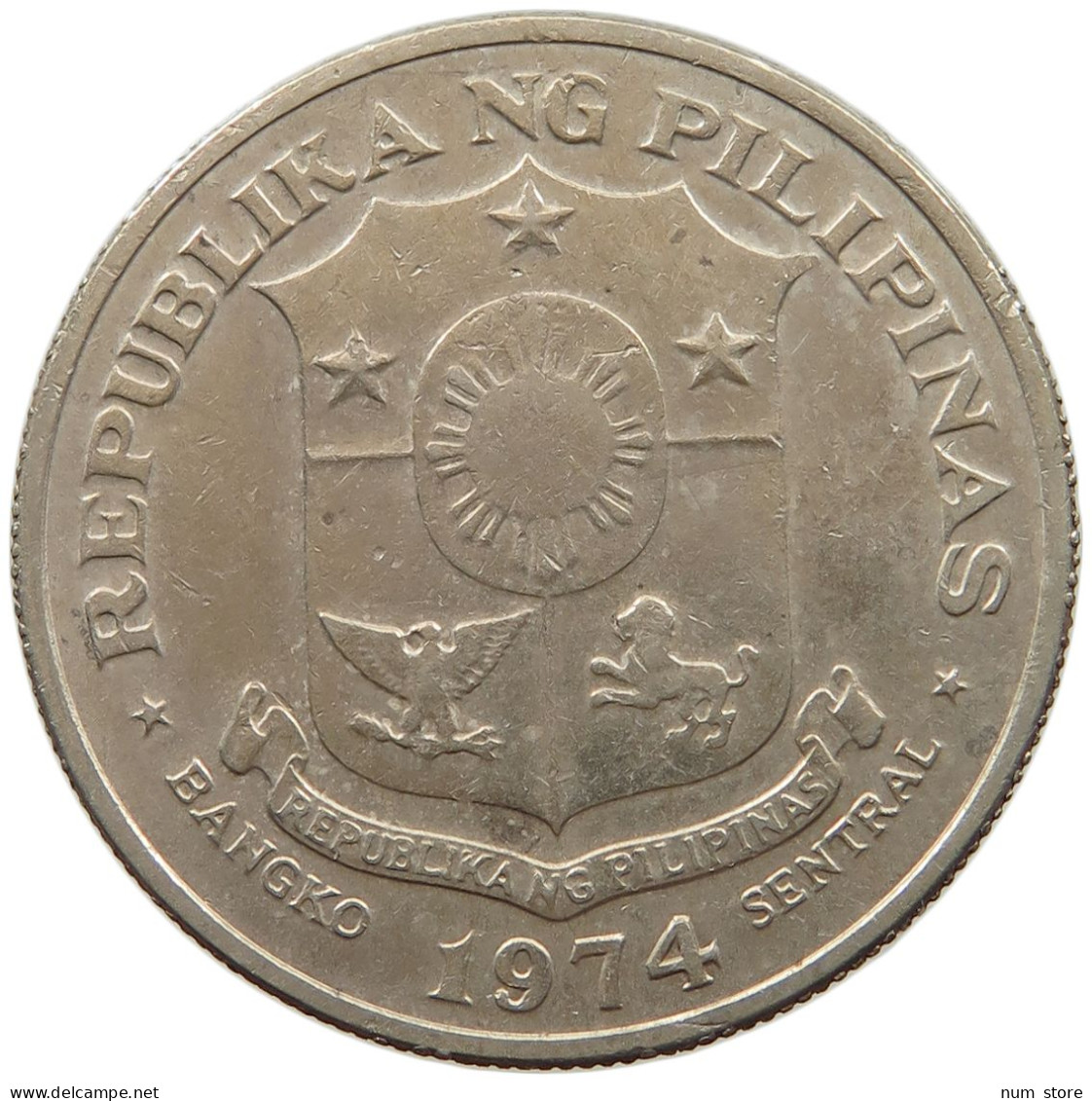 PHILIPPINES PISO 1974  #t136 0089 - Philippines