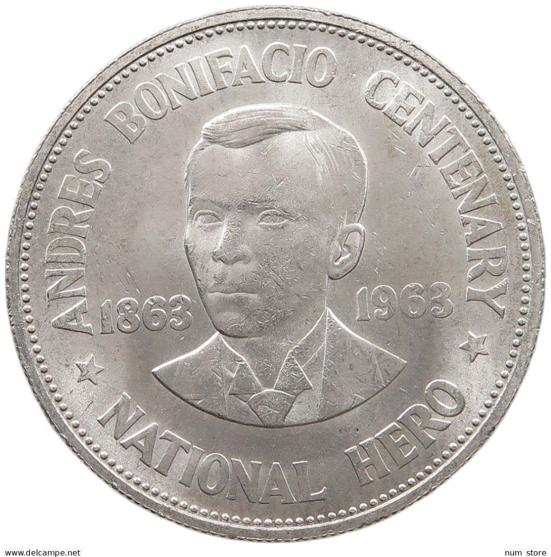 PHILIPPINES PESO 1963  #t010 0123 - Philippines