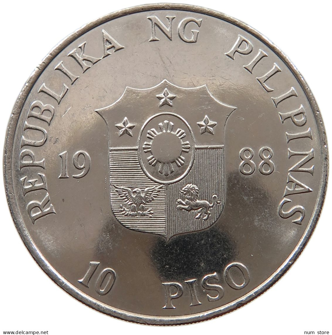 PHILIPPINES 10 PISO 1988  #sm05 0353 - Philippines