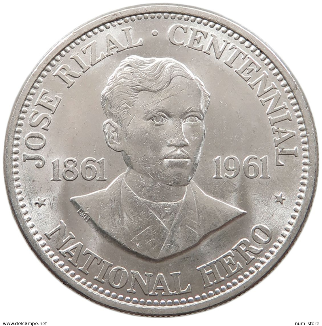 PHILIPPINES PESO 1961  #t010 0117 - Filippine