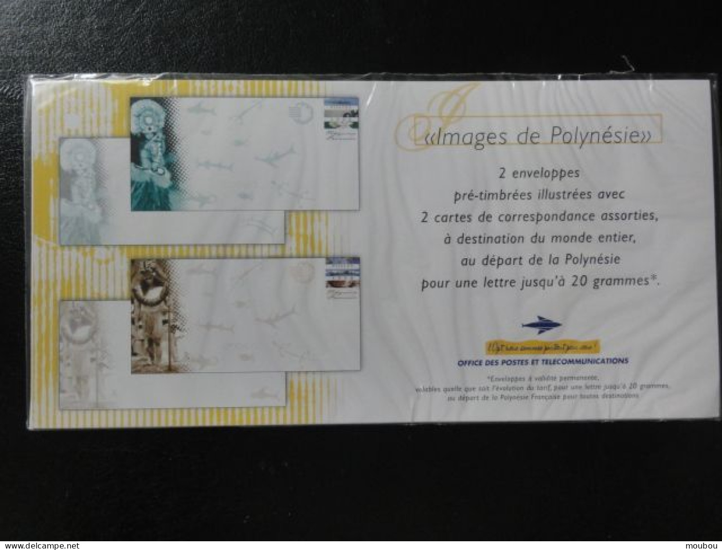 Polynésie Francaise- PAP 1998 - Lot De 2 Neuf Sous Blister -thème : Danse, Costume Polynésien - Storia Postale