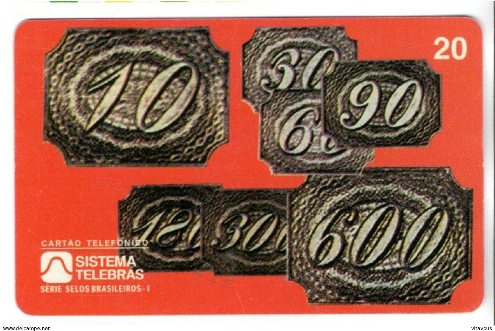 Pièce Monnaie 1844  Télécarte Brésil Phonecard  Karte (salon 400) - Brazilië