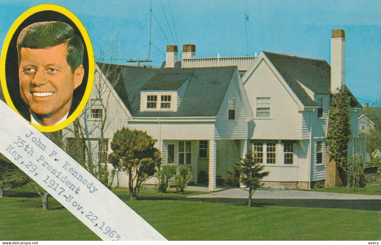 The Summer Home Of The Late John F. Kennedy - 35th President - Hyannis Port, Massachusetts - Presidenti