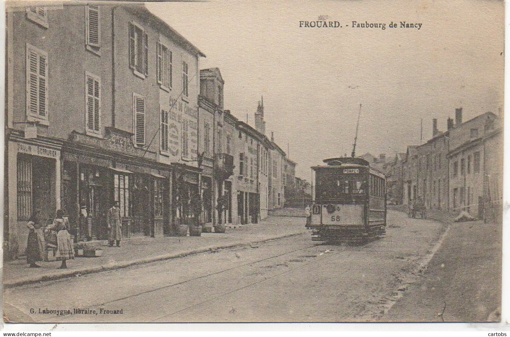 54 FROUARD  Faubourg De Nancy (tramway) - Frouard