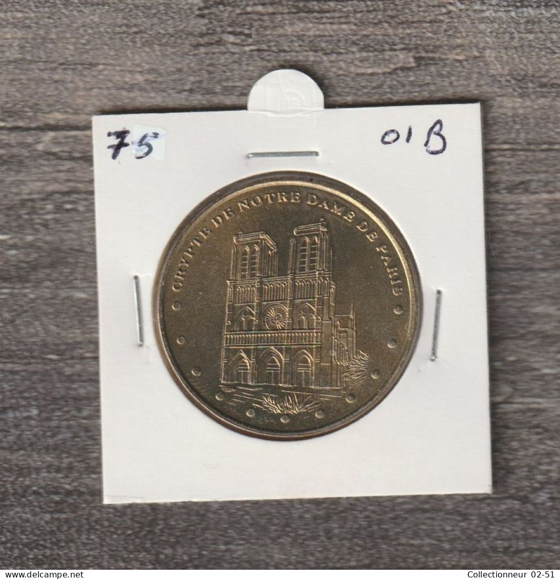 Monnaie De Paris : Crypte De Notre-Dame De Paris - 2001 - 2001